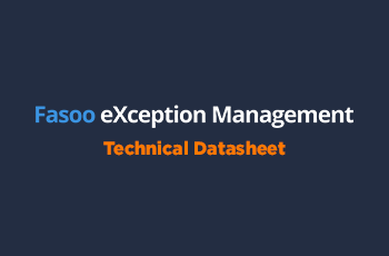 Fasoo eXception Manager Technical Datasheet