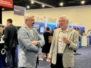 Fasoo CRO talking about protecting sensitive data at GSRM 2024