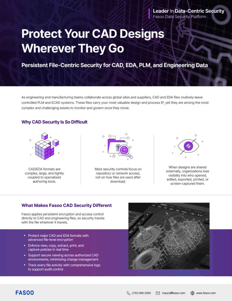 Protect Your CAD Designs Wherever They Go Protect Your CAD Designs Wherever They Go