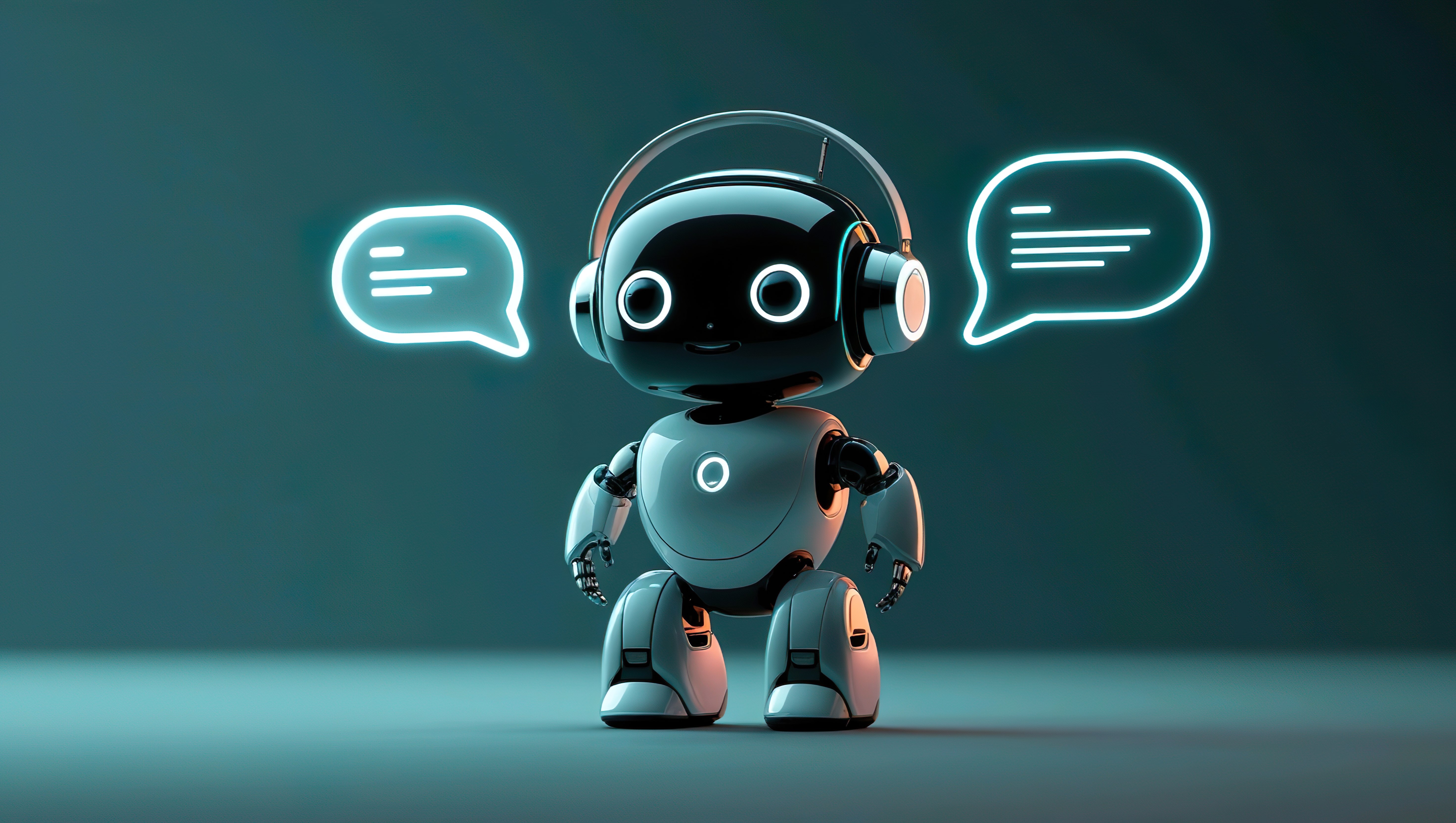 Ai chatbot with bubbles